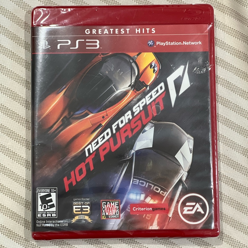 Brand new ps3 need for speed hot pursuit game